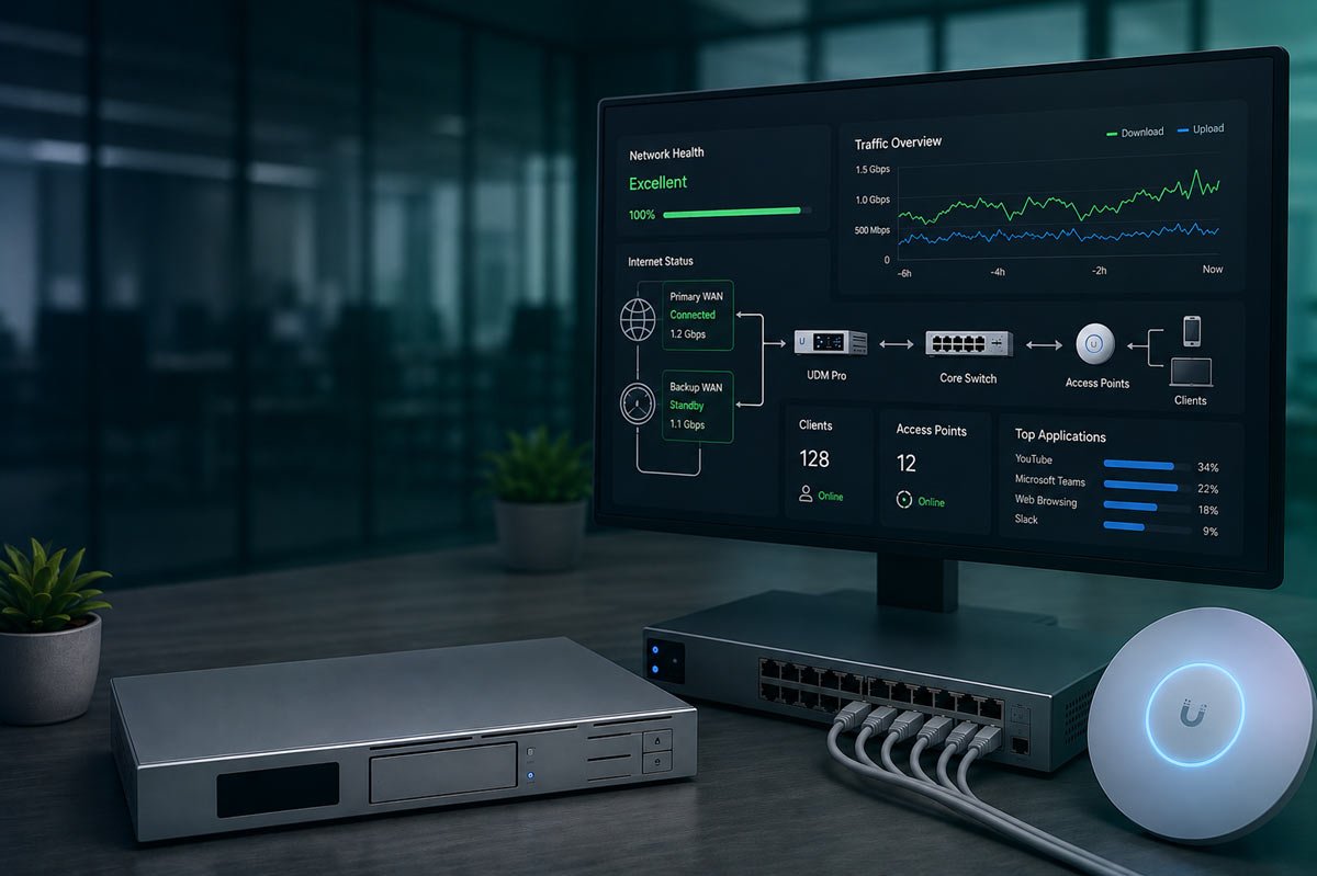 Delivering a High-Speed, Resilient Ubiquiti Network with Internet Failover